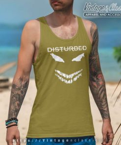 Disturbed Scary Face Candle Tank Top Racerback