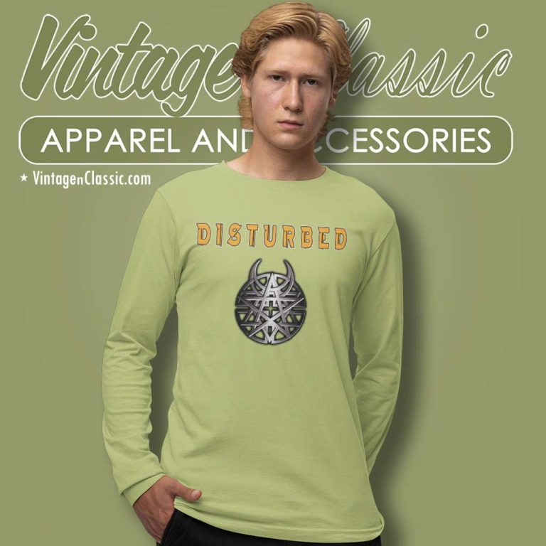 Disturbed Tour American Long Sleeve Tee Disturbed Tour American Long Sleeve Tee