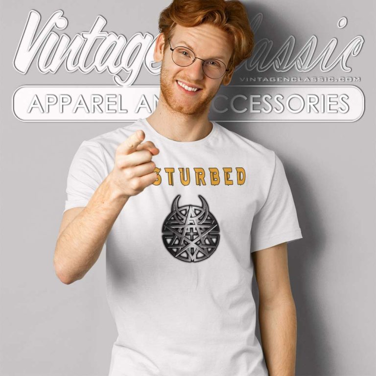 Disturbed Tour American T Shirt Disturbed Tour American T Shirt