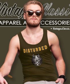 Disturbed Tour American Tank Top Racerback