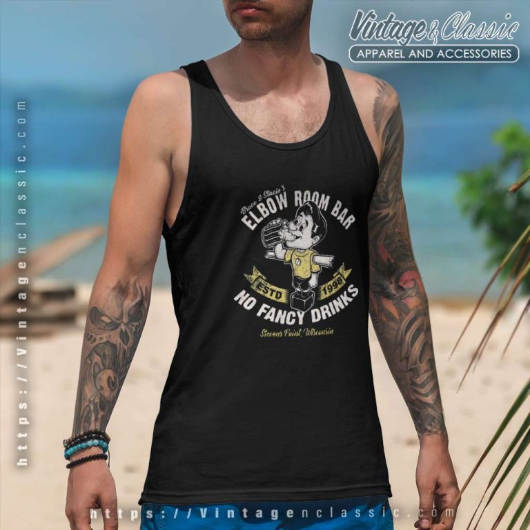 Dive Bar Shirt Club Black Elbow Room Bar Tank Top Racerback Dive Bar Shirt Club Black Elbow Room Bar Tank Top Racerback