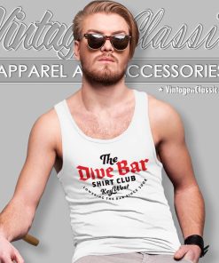 Dive Bar Shirt Club Key West Lowering The Bar Since 2008 Logo Tank Top Racerback