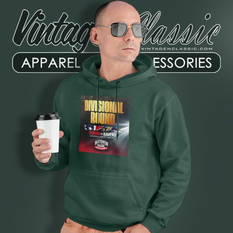 Divisional Round Houston Texans Vs Baltimore Ravens Saturday Jan 20 Hoodie Divisional Round Houston Texans Vs Baltimore Ravens Saturday Jan 20 Hoodie