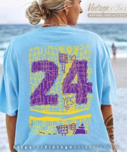 Djokovic Kobe Mamba Forever Shirt Djokovic Honors Kobe 24th Grand Slam Back Side