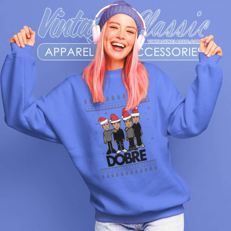 Dobre Brothers Dobre Twins Christmas Sweatshirt Dobre Brothers Dobre Twins Christmas Sweatshirt