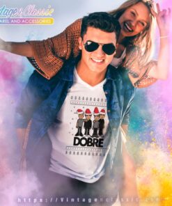 Dobre Brothers Dobre Twins Christmas V Neck TShirt