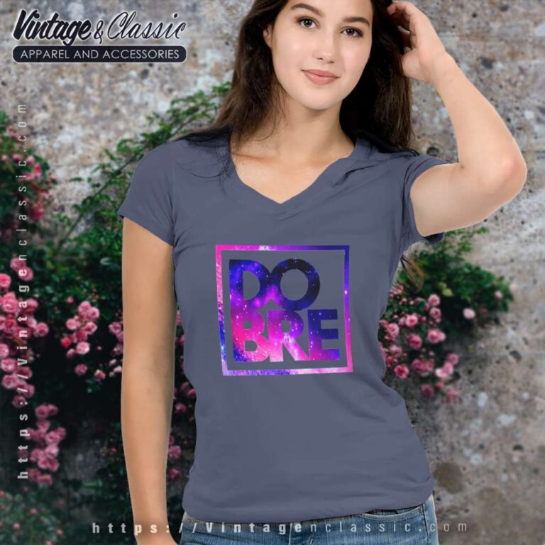 Dobre Brothers Shirt Galaxy Full Logo V Neck TShirt 1 Dobre Brothers Shirt Galaxy Full Logo V Neck TShirt 1