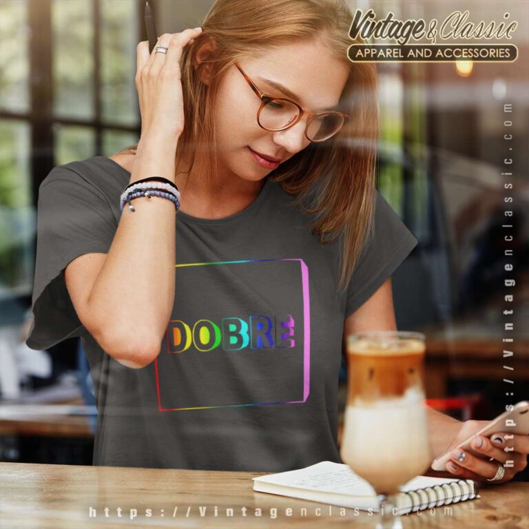 Dobre Brothers Shirt Rainbow Gradient Women TShirt Dobre Brothers Shirt Rainbow Gradient Women TShirt