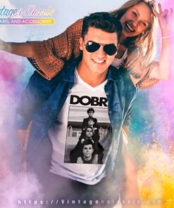 Dobre Brothers Shirt Sit On The Stairs V Neck TShirt