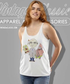 Doctor Spongebob Patrick Tank Top Racerback