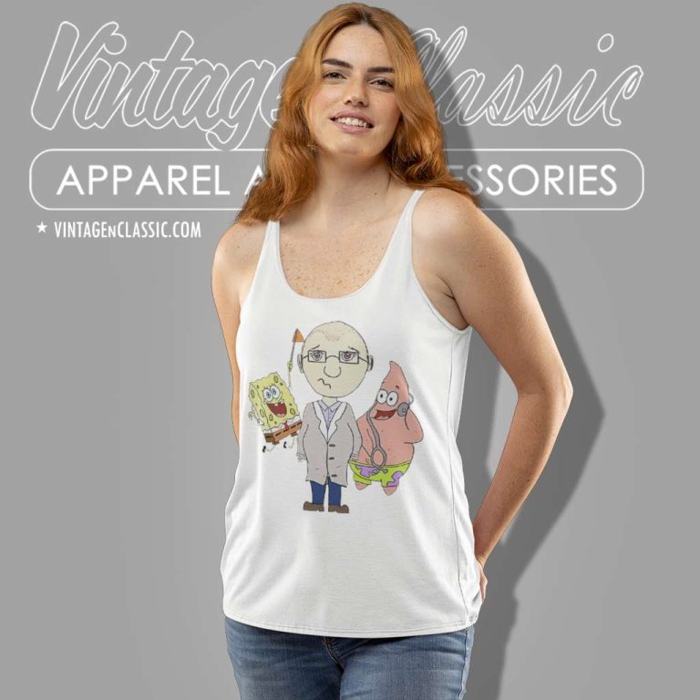 Doctor Spongebob Patrick Tank Top Racerback Doctor Spongebob Patrick Tank Top Racerback