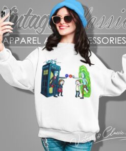 Doctor Who X Rick And Morty Shirt 6 Doctor Who X Rick And Morty Sweatshirt