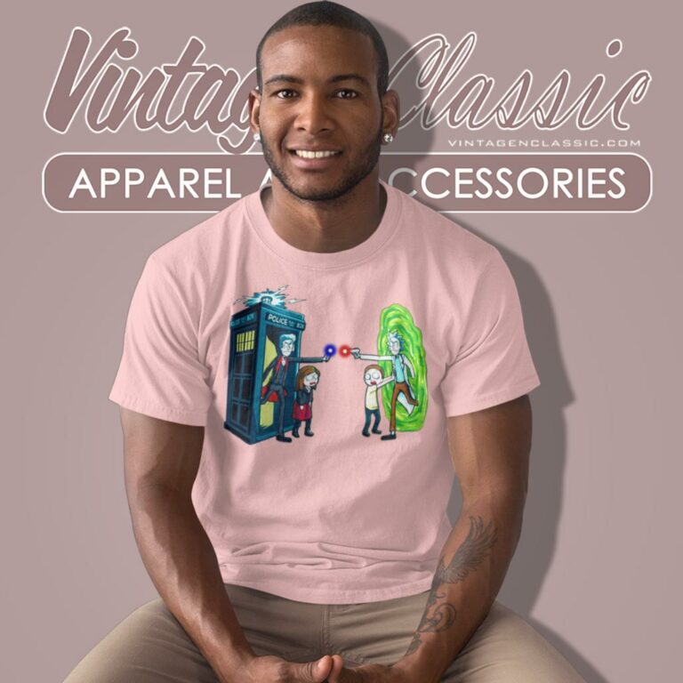 Doctor Who X Rick And Morty T Shirt Doctor Who X Rick And Morty T Shirt