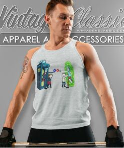 Doctor Who X Rick And Morty Shirt 4 Doctor Who X Rick And Morty Tank Top Racerback