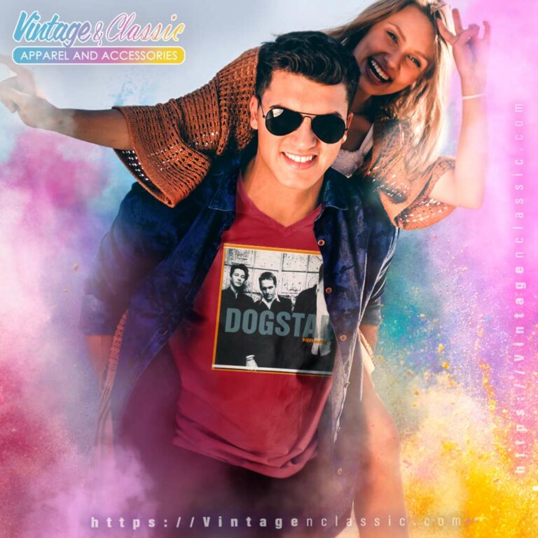 Dogstar Happy Ending Album V Neck TShirt Dogstar Happy Ending Album V Neck TShirt