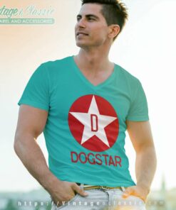 Dogstar Logo V Neck TShirt