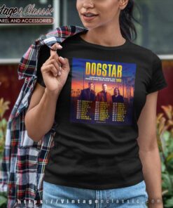 Dogstar Shirt Somewhere Between The Power Lines And Palm Tree Women TShirt