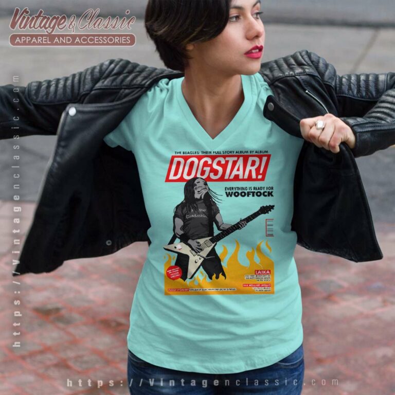 Dogstar The Magazine V Neck TShirt Dogstar The Magazine V Neck TShirt