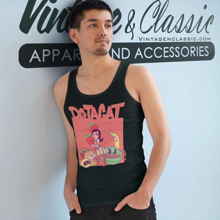 Doja Cat Juicy Cherry Tank Top Racerback Doja Cat Juicy Cherry Tank Top Racerback