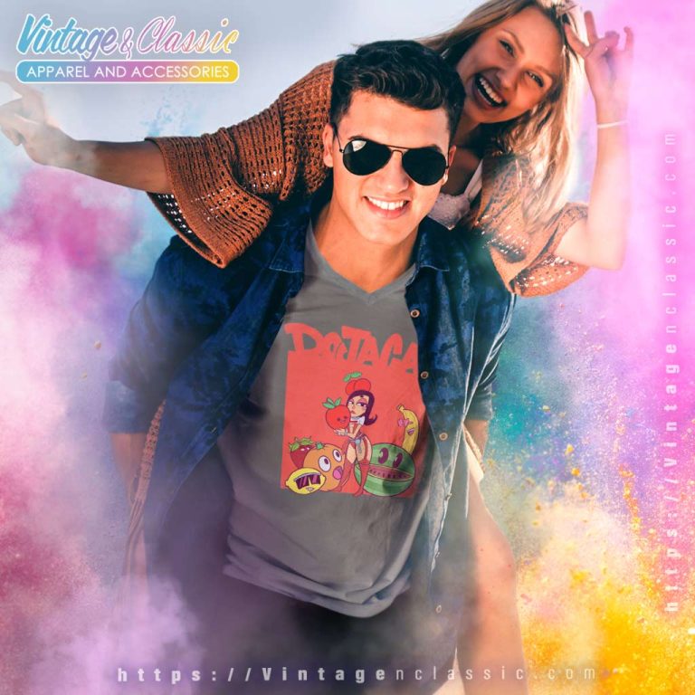 Doja Cat Juicy Cherry V Neck TShirt Doja Cat Juicy Cherry V Neck TShirt