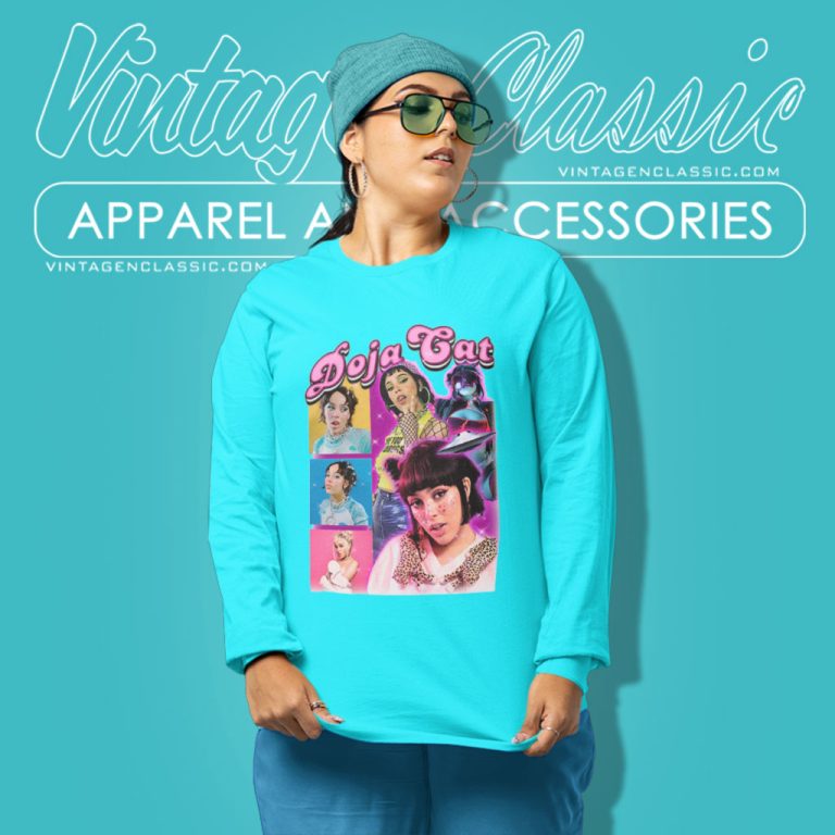 Doja Cat Shirt 2022 90s Style Bootleg Valkyrie Long Sleeve Tee Doja Cat Shirt 2022 90s Style Bootleg Valkyrie Long Sleeve Tee