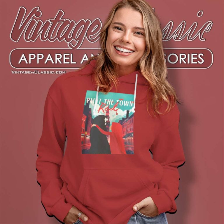 Doja Cat Shirt Paint The Town Red Poster Hoodie Doja Cat Shirt Paint The Town Red Poster Hoodie