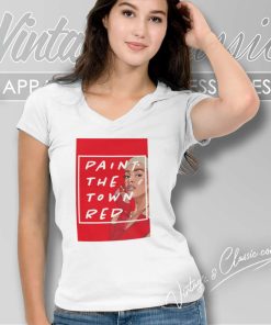 Doja Cat Shirt Paint The Town Red V Neck TShirt