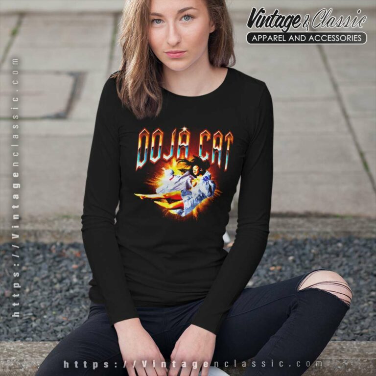 Doja Cat Shirt Planet Her Album Cover Long Sleeve Tee Doja Cat Shirt Planet Her Album Cover Long Sleeve Tee
