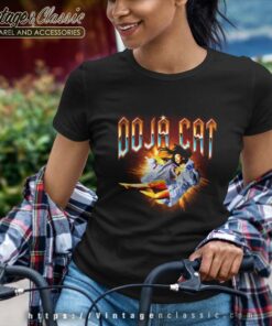 Doja Cat Shirt Planet Her Album Cover Women TShirt