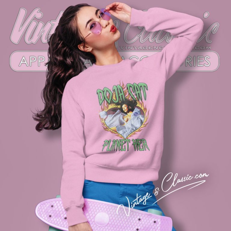 Doja Cat Shirt Planet Her Lightning Sweatshirt Doja Cat Shirt Planet Her Lightning Sweatshirt