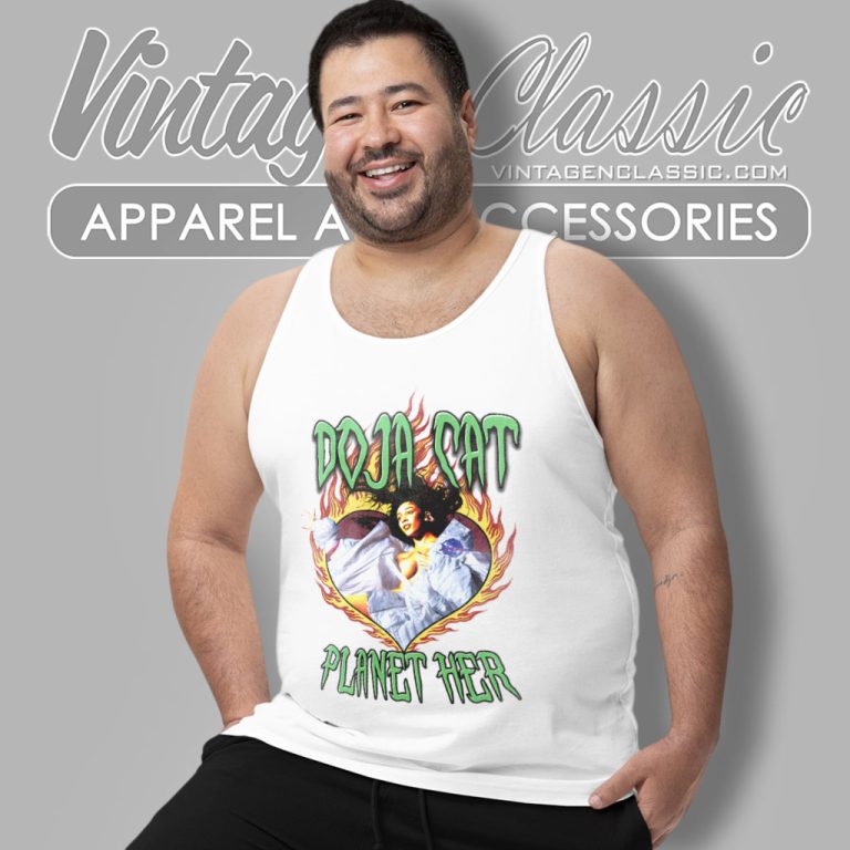 Doja Cat Shirt Planet Her Lightning Tank Top Racerback Doja Cat Shirt Planet Her Lightning Tank Top Racerback
