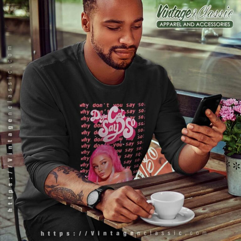 Doja Cat Shirt Say So Signature Sweatshirt Doja Cat Shirt Say So Signature Sweatshirt