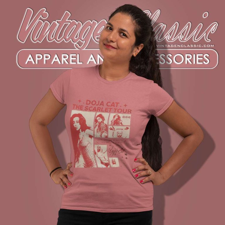 Doja Cat Shirt The Scarlet Tour 2023 Women TShirt Doja Cat Shirt The Scarlet Tour 2023 Women TShirt