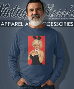 Dolly Parton Bunny Men Long Sleeve Tee