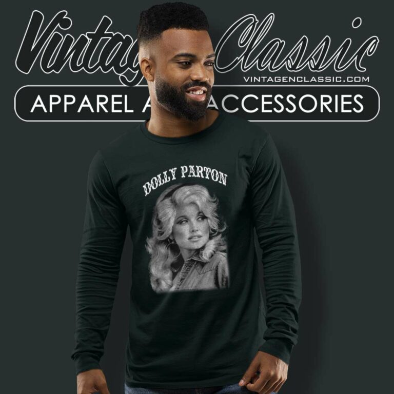Dolly Parton Classic Vintage Long Sleeve Tee Dolly Parton Classic Vintage Long Sleeve Tee