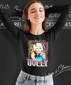 Dolly Parton Country Music Vintage Long Sleeve Tee