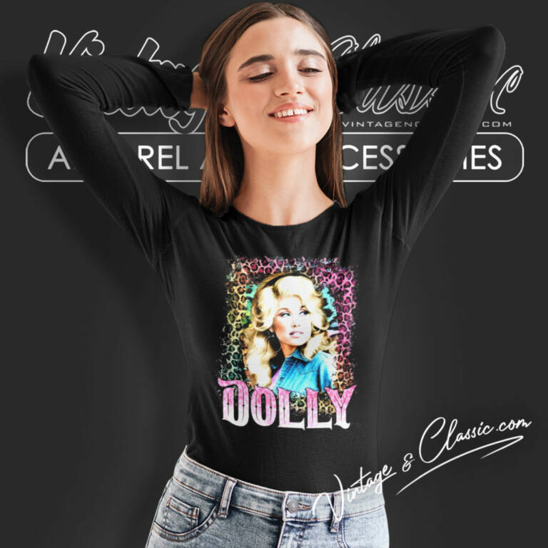 Dolly Parton Country Music Vintage Long Sleeve Tee Dolly Parton Country Music Vintage Long Sleeve Tee