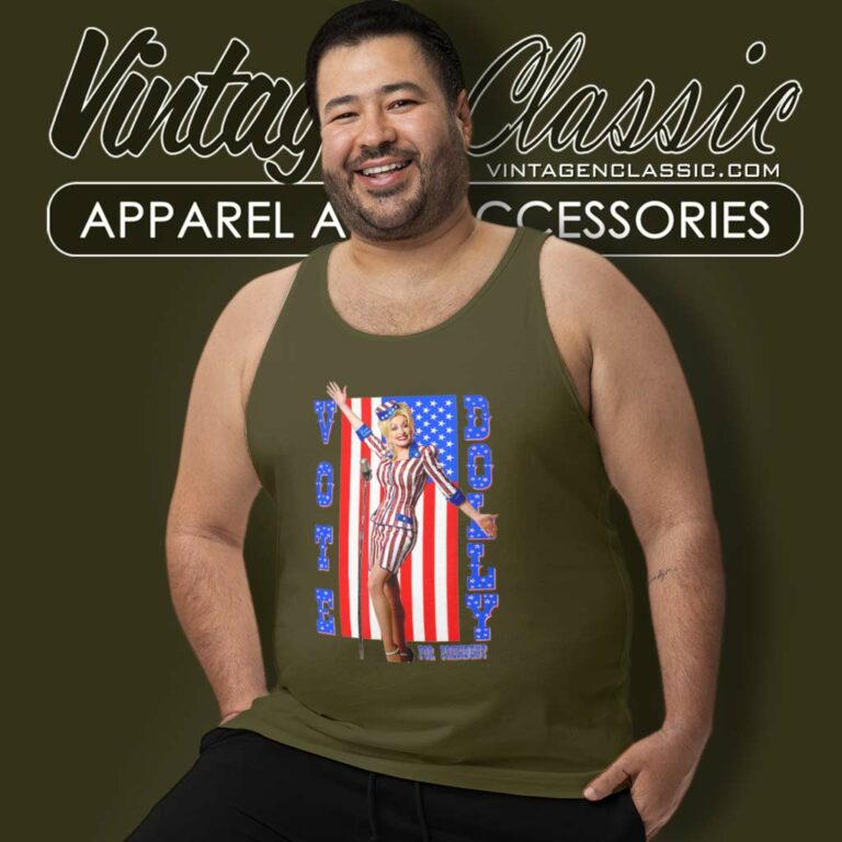 Dolly Parton For President 2024 Tank Top Racerback Dolly Parton For President 2024 Tank Top Racerback