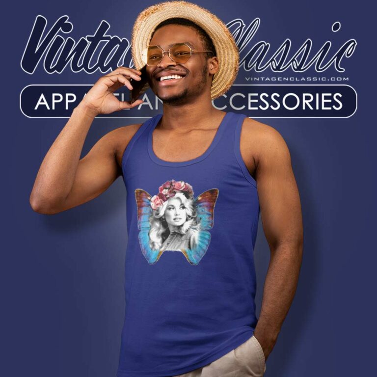 Dolly Parton Love Is Like A Butterfly Tank Top Racerback 1 Dolly Parton Love Is Like A Butterfly Tank Top Racerback 1