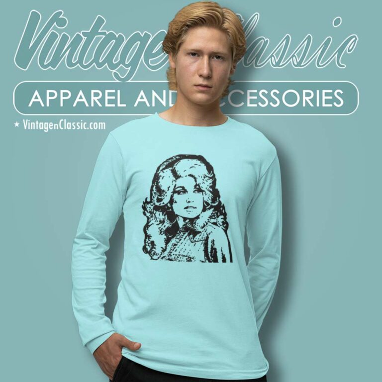 Dolly Parton Music Legend Singer Long Sleeve Tee Dolly Parton Music Legend Singer Long Sleeve Tee