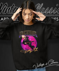 Dolly Parton Pink Velvet Rockstar Sweatshirt