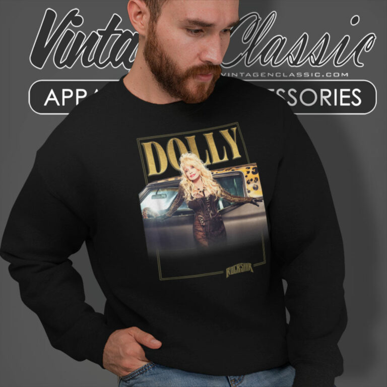 Dolly Parton Rockstar Gold Sweatshirt Dolly Parton Rockstar Gold Sweatshirt