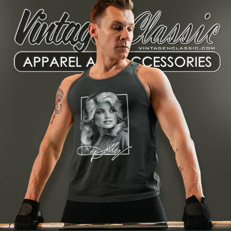 Dolly Parton Signature For Fan Dolly Tank Top Racerback Dolly Parton Signature For Fan Dolly Tank Top Racerback
