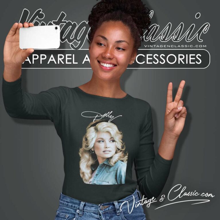 Dolly Parton Signature Tease It To Jesus Long Sleeve Tee Dolly Parton Signature Tease It To Jesus Long Sleeve Tee
