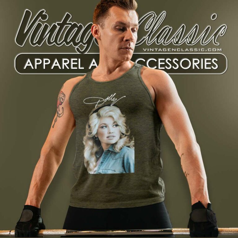 Dolly Parton Signature Tease It To Jesus Tank Top Racerback Dolly Parton Signature Tease It To Jesus Tank Top Racerback