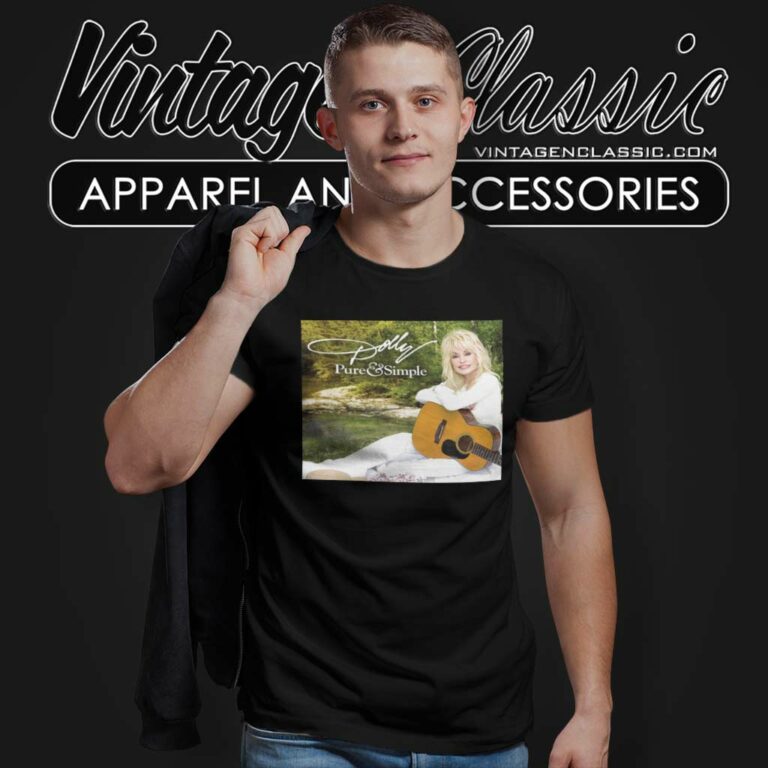 Dolly Parton T Shirt Pure And Simple Album Cover T Shirt Dolly Parton T Shirt Pure And Simple Album Cover T Shirt