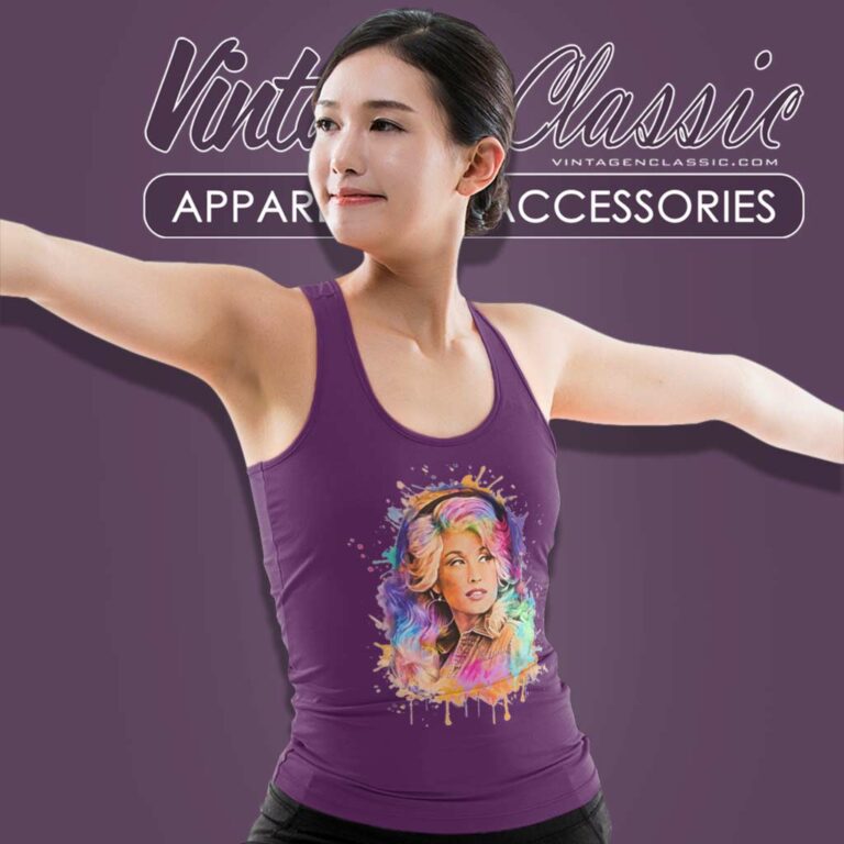 Dolly Rebecca Parton American Singer Tank Top Racerback Dolly Rebecca Parton American Singer Tank Top Racerback