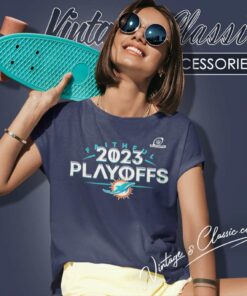 Dolphins 2023 Nfl Playoffs Faithful Women TShirt