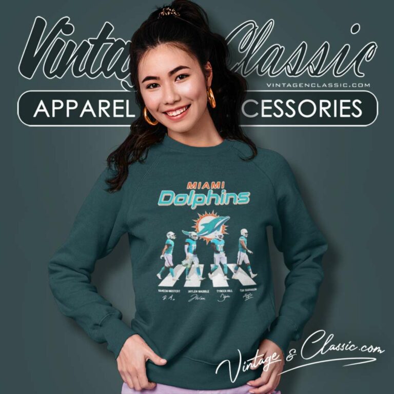 Dolphins Abbey Road Signatures Player Sweatshirt Dolphins Abbey Road Signatures Player Sweatshirt