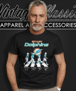 Dolphins Abbey Road Signatures Player T Shirt